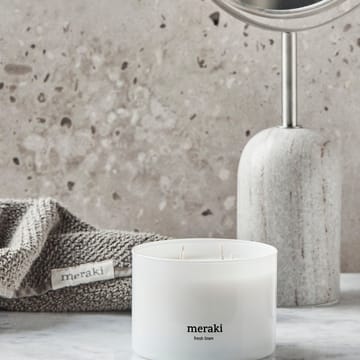 Vela perfumada Meraki, 60 horas - Fresh linen - Meraki