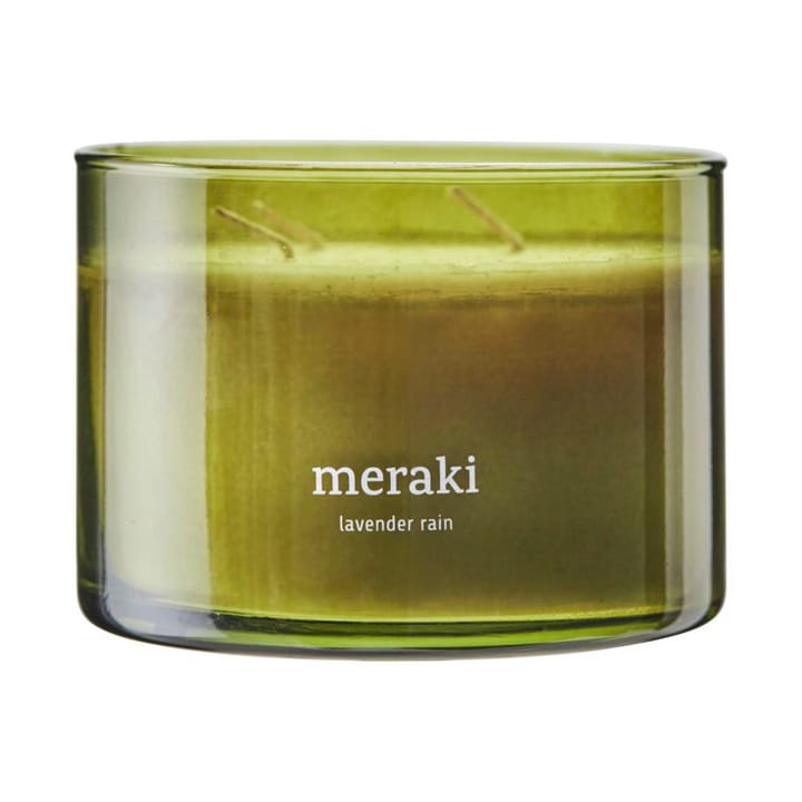 Vela perfumada Meraki, 60 horas - Lavender rain - Meraki