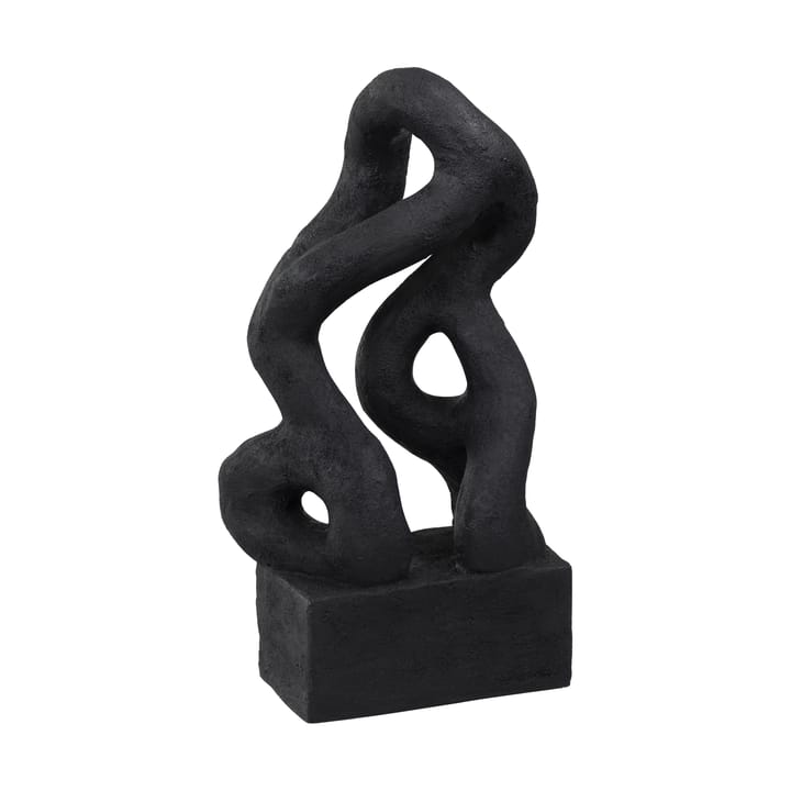 Art peça de escultura simbiosis 29 cm - Preto - Mette Ditmer