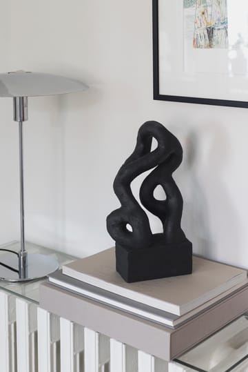 Art peça de escultura simbiosis 29 cm - Preto - Mette Ditmer