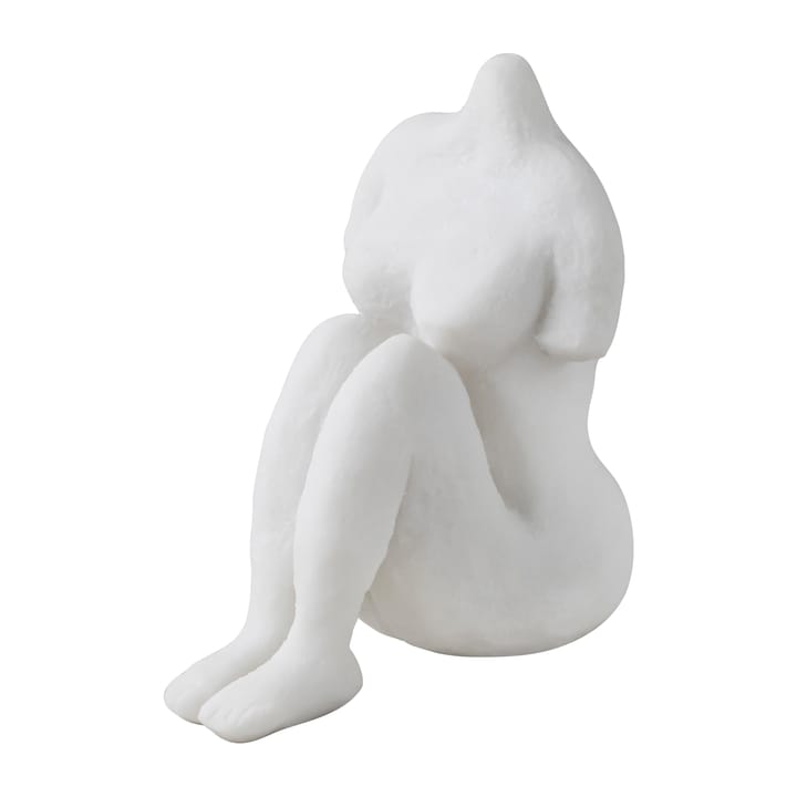Art piece mulher sentada 14 cm - Off-white - Mette Ditmer