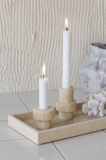 Castiçal Marble 5 cm - Areia - Mette Ditmer