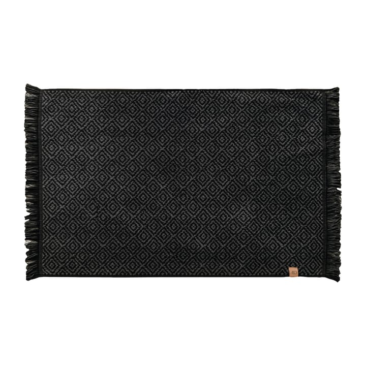 Morocco tapete para casa de banho 50x80 cm - Preto-cinza - Mette Ditmer