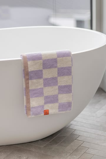 Retro toalha 70x133 cm - Lilac - Mette Ditmer