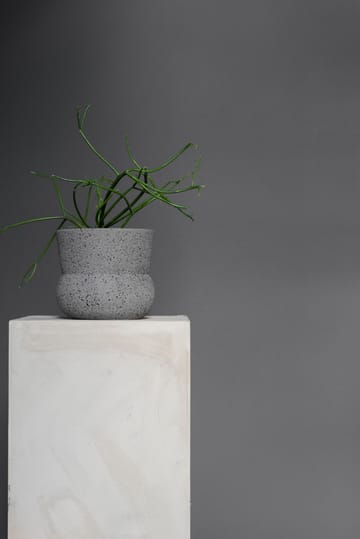 Stone pote de flores Ø17 cm - Cinza - Mette Ditmer