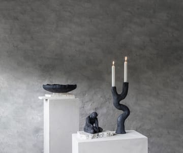 Suporte de velas Art piece 41 cm - Preto - Mette Ditmer