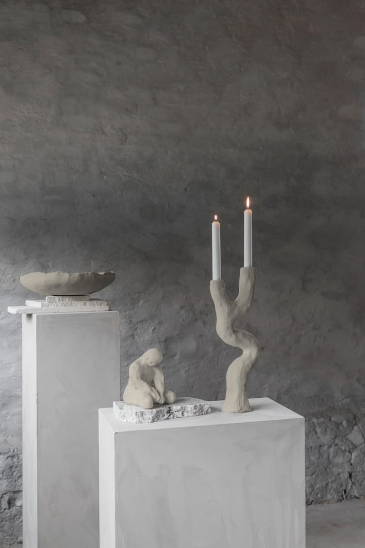 Suporte de velas Art piece 41 cm - Sand - Mette Ditmer