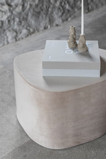 Suporte de velas Art Piece Liquid grande  - Sand - Mette Ditmer