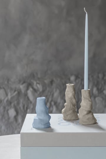 Suporte de velas Art Piece Liquid grande  - Sand - Mette Ditmer