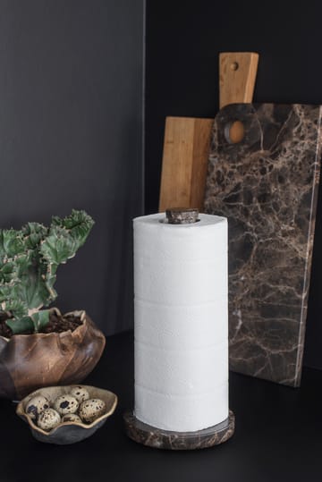 Suporte para papel-toalha Marble - Brown - Mette Ditmer