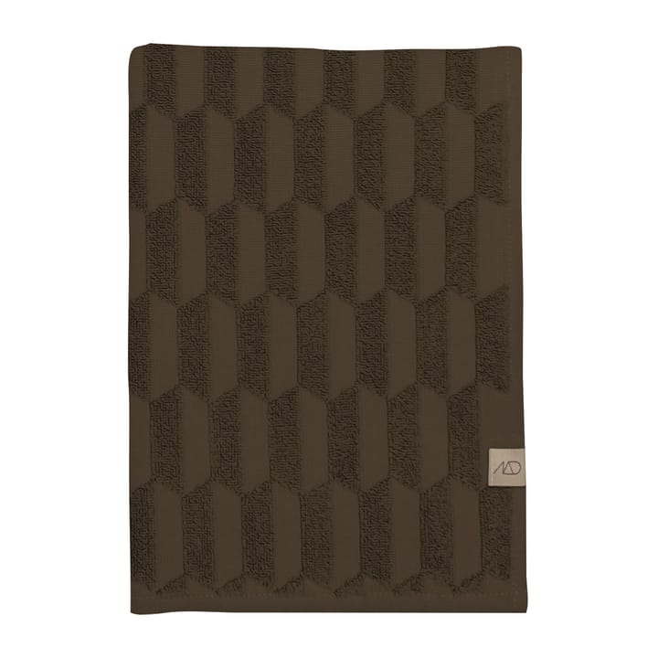 Toalha de banho Geo 70x133 cm - Chocolate - Mette Ditmer