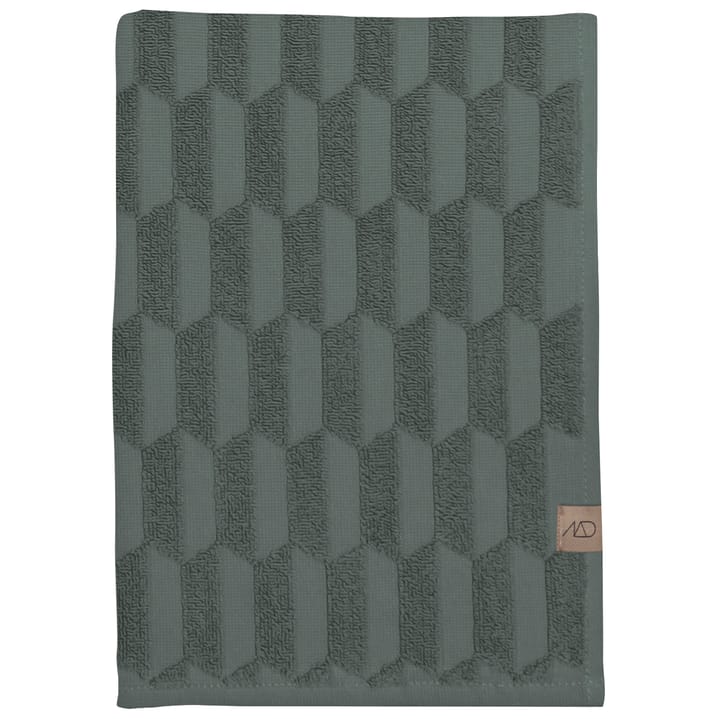 Toalha de banho Geo 70x133 cm - pine green - Mette Ditmer