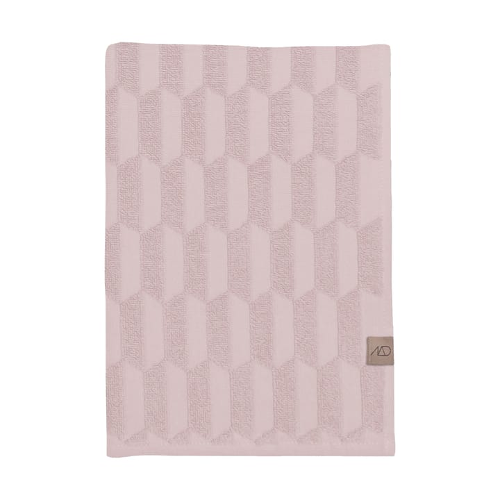 Toalha Geo 50x95 cm - Powder rose - Mette Ditmer