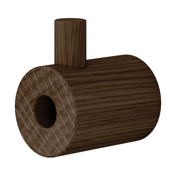 Gancho de parede de madeira Moebe - Carvalho esfumaçado - MOEBE