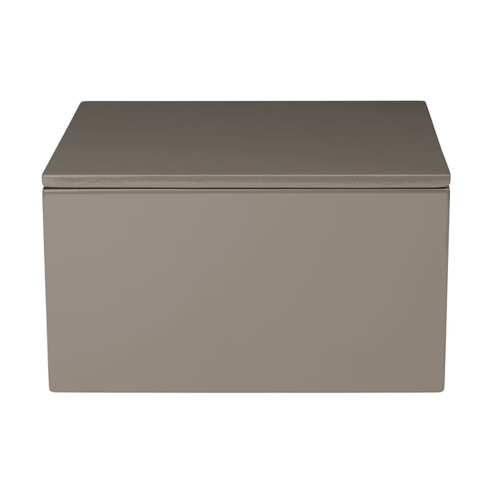 Caixa de armazenamento Lux lacada 19x19x10,5 cm - Dark grey - Mojoo