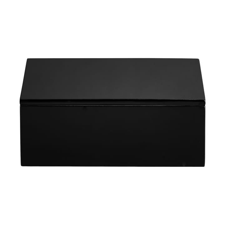 Caixa de armazenamento Lux lacada 19x19x7 cm - Black - Mojoo