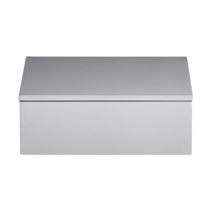 Caixa de armazenamento Lux lacada 19x19x7 cm - Cool grey - Mojoo