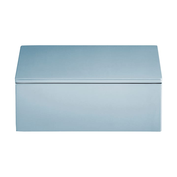 Caixa de armazenamento Lux lacada 19x19x7 cm - Powder blue - Mojoo