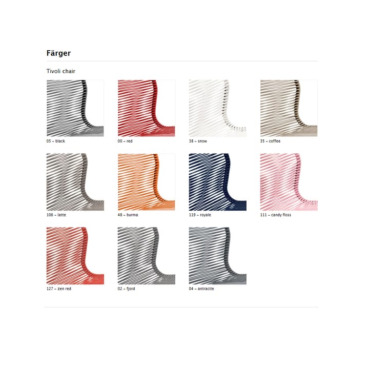 Panton One cadeira - Duke, silk grey laqueado - Montana