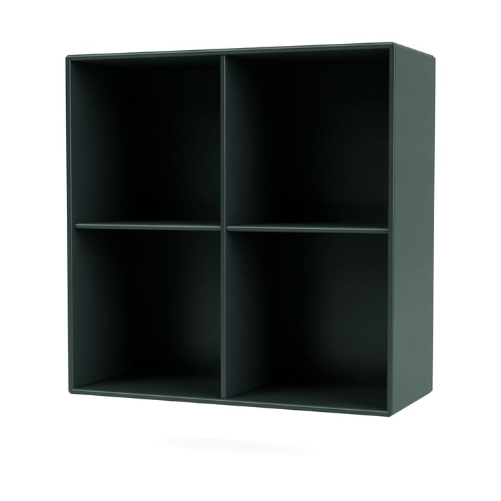 Prateleira SHOW 69,6x69,6 cm incl. trilho de suspensão - 163-BlackJade - Montana