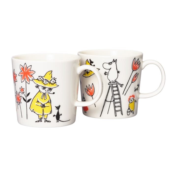 Caneca Arabia Moomin da Cruz Vermelha ABC Mix 2un. - 30 cl - Moomin Arabia