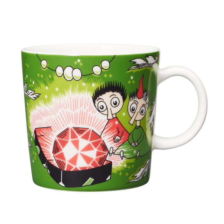 Caneca Thingumy & Bob King's Ruby Moomin - verde - Moomin Arabia