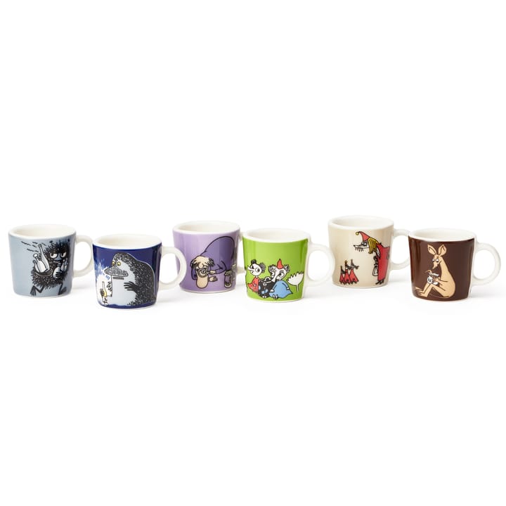 Canecas Moomin mini 6 un. Andra classic - multi - Moomin Arabia