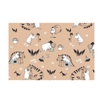 Conjunto de cama Moomin 150x210 cm - Bege família Moomin  - Moomin Arabia