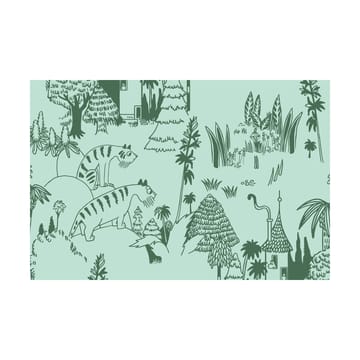 Conjunto de cama Moomin 150x210 cm - Festa no jardim - Moomin Arabia