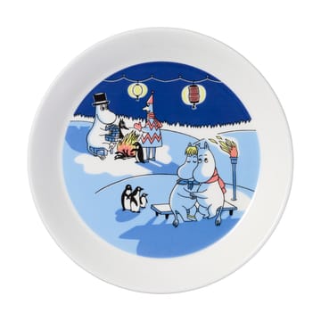 Moomin plate Bonfire & Sailing 2 parts - 19 cm - Moomin Arabia