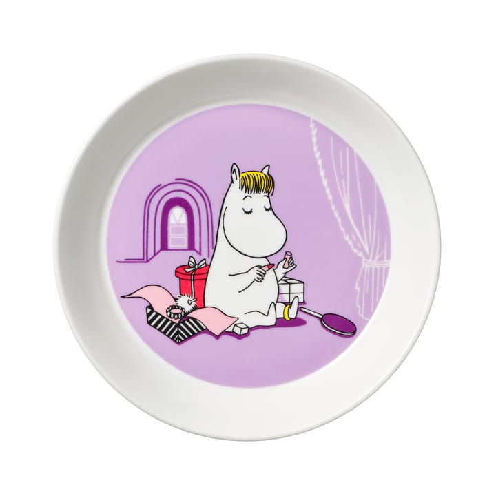 Prato Snorkmaiden Moomin roxo - roxo - Moomin Arabia