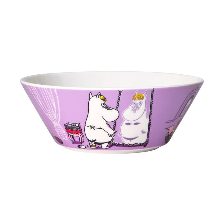 Tigela Snorkmaiden Moomin roxa, roxo Moomin Arabia