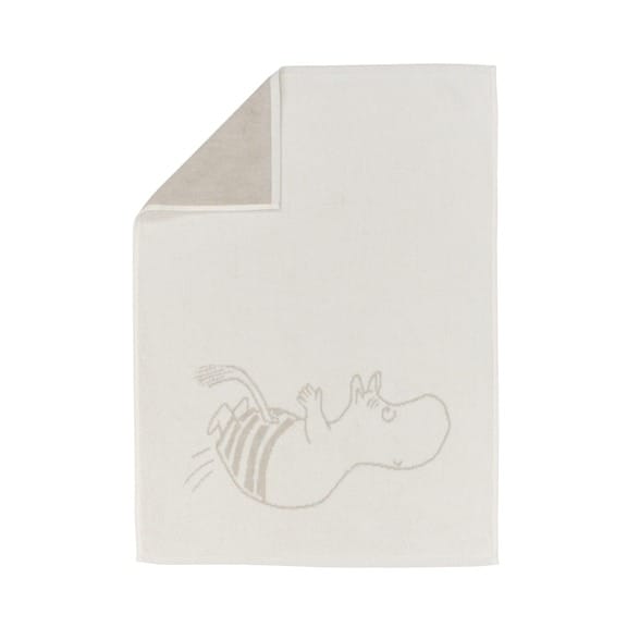 Toalha de banho Moomin 50x70 cm - Moomins branco - Moomin Arabia