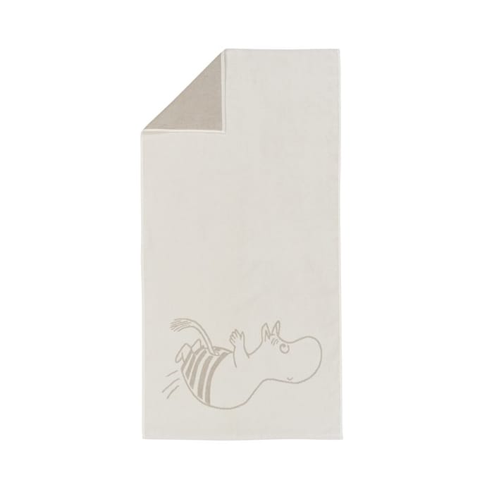 Toalha de banho Moomin 70x140 cm - Moomins branco - Moomin Arabia