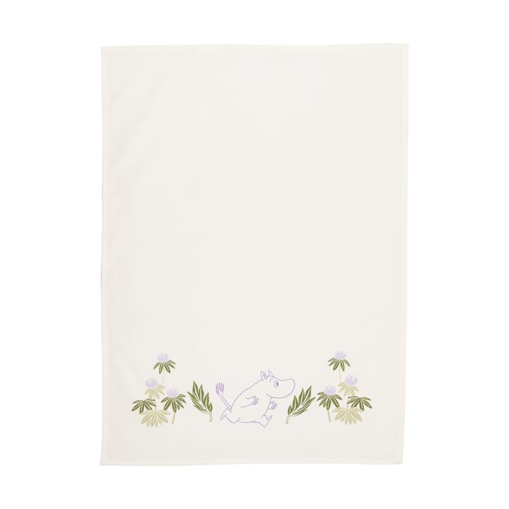 Toalha de cozinha Moomin 50x70 cm 2 un., Roxo-branco natural Moomin Arabia