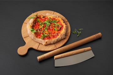 Tábua de cortar pizza Foresta com sulcos - Carvalho - Morsø