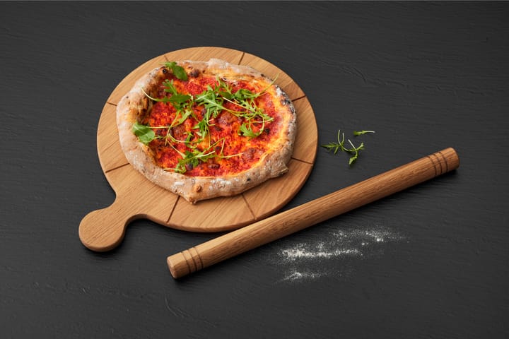 Tábua de cortar pizza Foresta com sulcos - Carvalho - Morsø