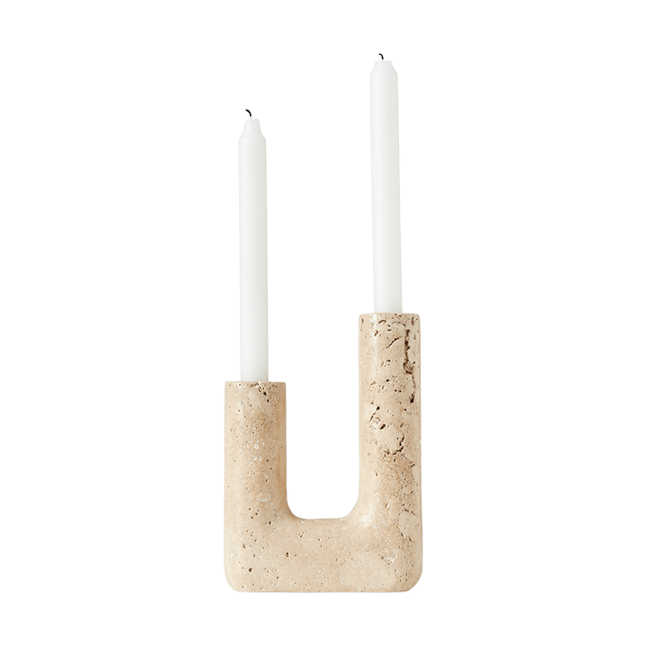 Minerva castiçais 20 cm - Creme - MUUBS