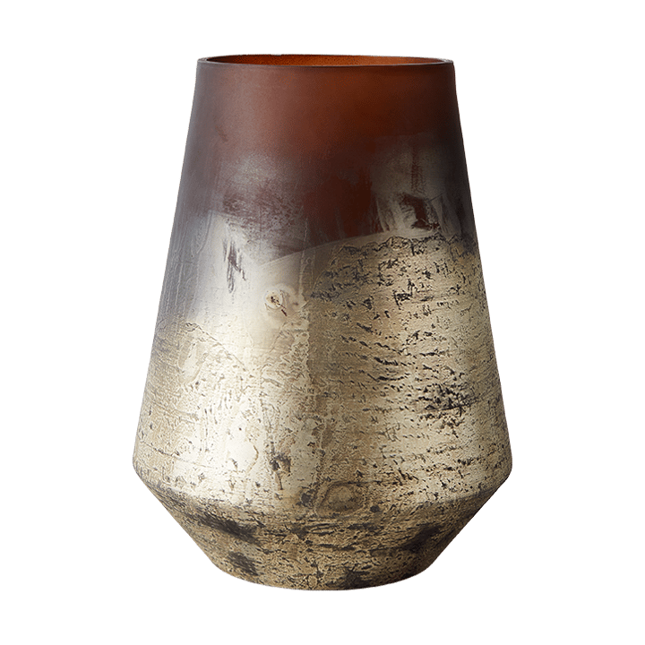 Vaso Lana Ø18x26 cm - Brown-gold - MUUBS