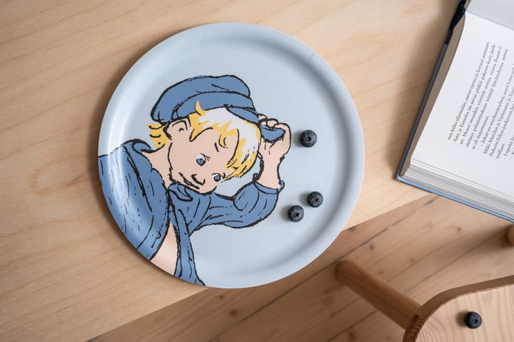 Bandeja Emil Ø25 cm - Azul - Muurla