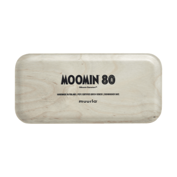 Bandeja Mumin 80 13x27 cm - Branco - Muurla