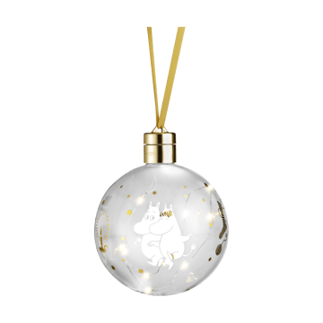 Bola de Natal Moomins com luz LED - Sparkling Stars - Muurla