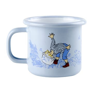 Caneca de esmalte Emil em Lönneberga 1,5 dl - Azul claro - Muurla