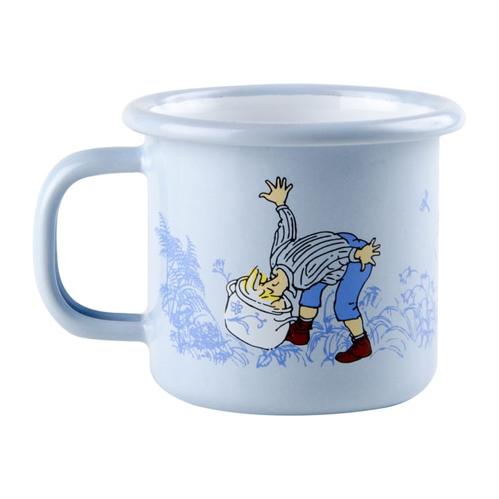 Caneca de esmalte Emil em Lönneberga 1,5 dl, Azul claro Muurla