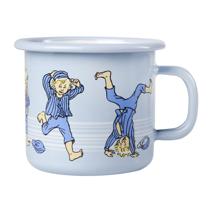 Caneca de esmalte Emil em Lönneberga 2,5 dl, Azul claro Muurla