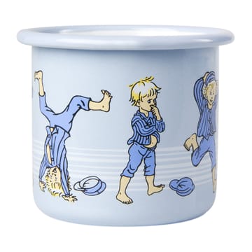 Caneca de esmalte Emil em Lönneberga 2,5 dl - Azul claro - Muurla