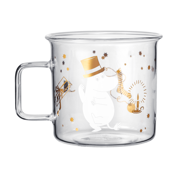 Caneca de vidro Moomin 35 cl - Sparkling stars - Muurla