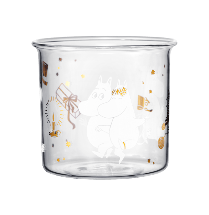 Caneca de vidro Moomin 35 cl - Sparkling stars - Muurla