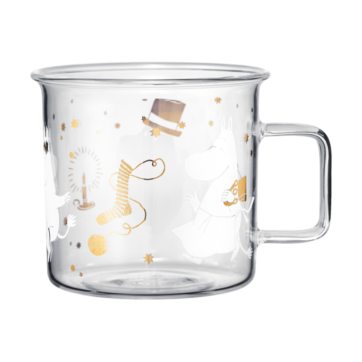 Caneca de vidro Moomin 35 cl - Sparkling stars - Muurla