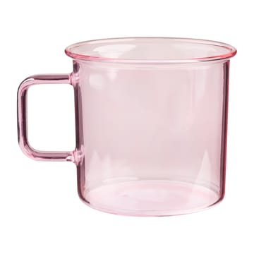 Caneca de vidro Muurla 35 cl - Rosa  - Muurla